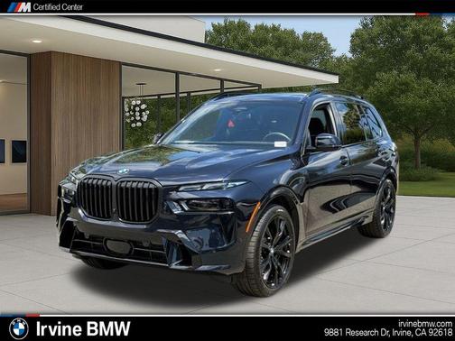 Carbon Black Metallic 2024 BMW X7 xDrive40i