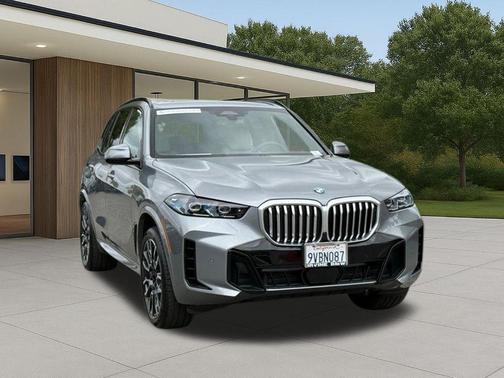 Gray Metallic 2026 BMW X5 sDrive40i