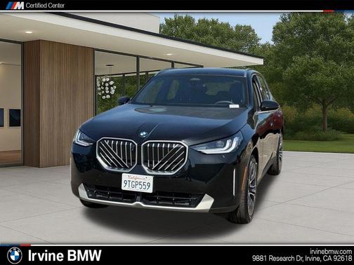 Black Sapphire Metallic 2025 BMW X3 30 xDrive