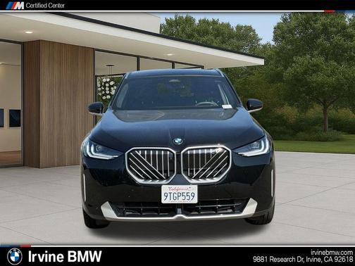 Black Sapphire Metallic 2025 BMW X3 30 xDrive