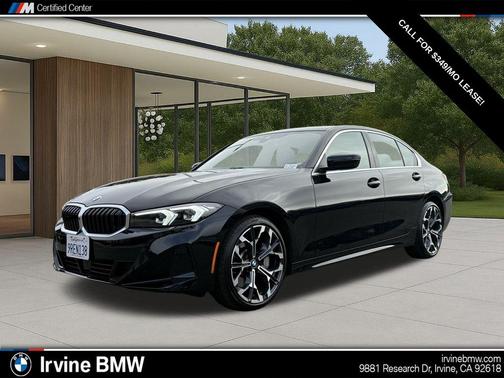 Black Sapphire Metallic 2025 BMW 330 i