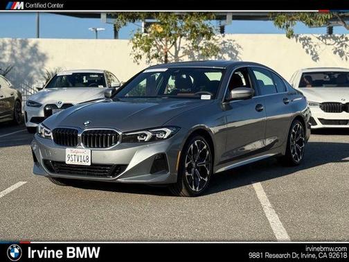 Gray Metallic 2025 BMW 330 i