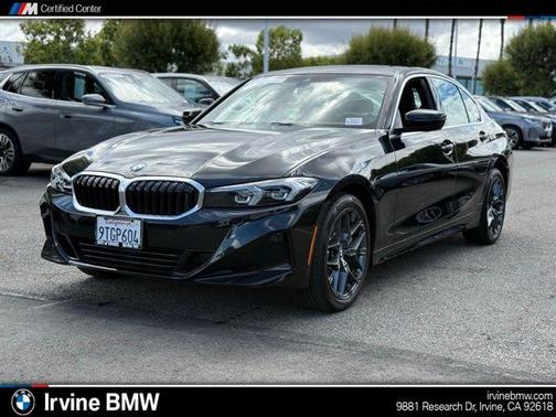 Black Sapphire Metallic 2025 BMW 330 i xDrive