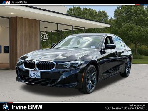 Black Sapphire Metallic 2025 BMW 330 i xDrive