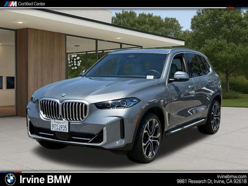 Gray Metallic 2026 BMW X5 sDrive40i