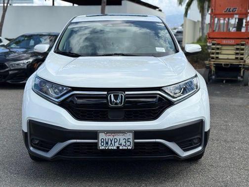 White 2021 Honda CR-V EX