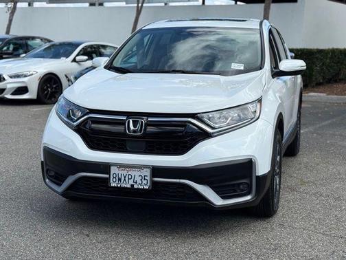 White 2021 Honda CR-V EX