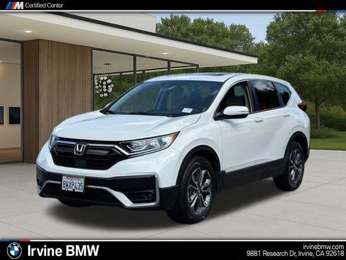 White 2021 Honda CR-V EX