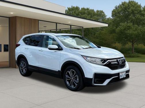 White 2021 Honda CR-V EX