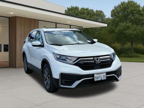 White 2021 Honda CR-V EX