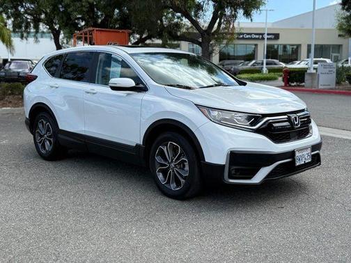 White 2021 Honda CR-V EX