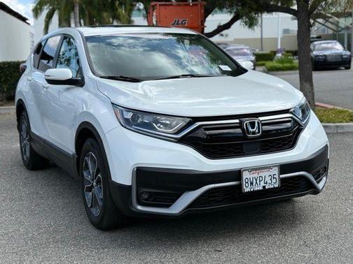 White 2021 Honda CR-V EX