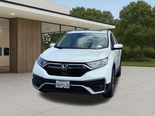 White 2021 Honda CR-V EX