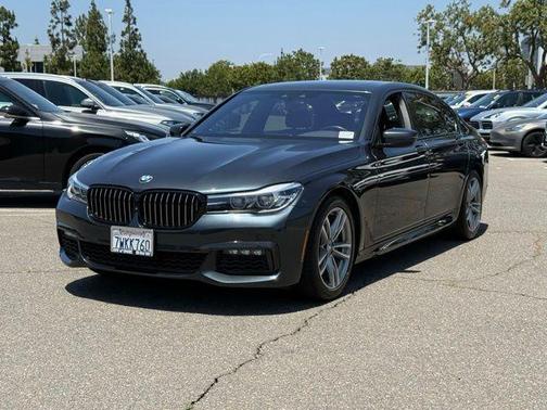 Gray Metallic 2017 BMW 740 i
