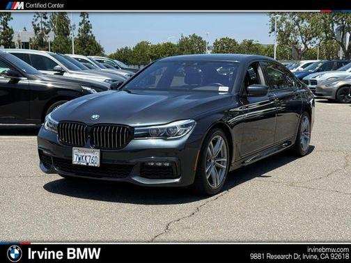 Gray Metallic 2017 BMW 740 i