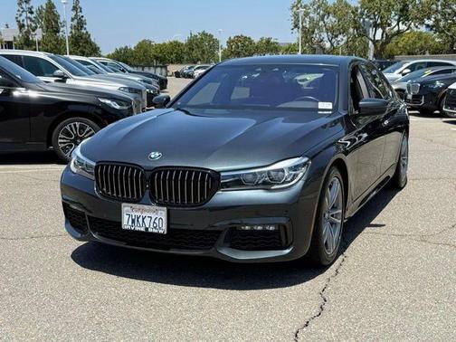 Gray Metallic 2017 BMW 740 i
