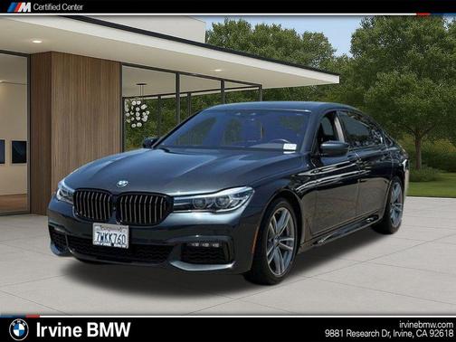 Gray Metallic 2017 BMW 740 i