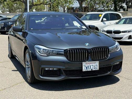Gray Metallic 2017 BMW 740 i