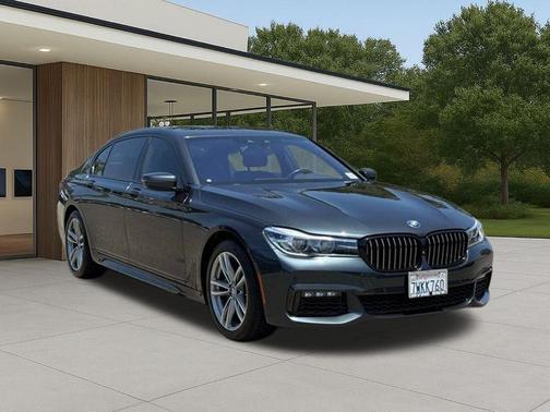 Gray Metallic 2017 BMW 740 i