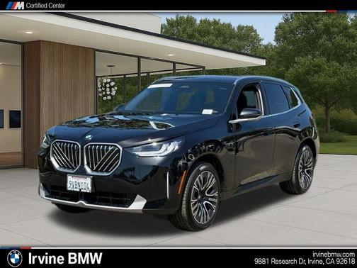 Black Sapphire Metallic 2026 BMW X3 30 xDrive