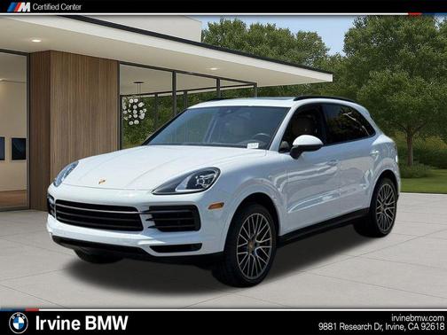 White 2023 Porsche Cayenne Platinum Edition