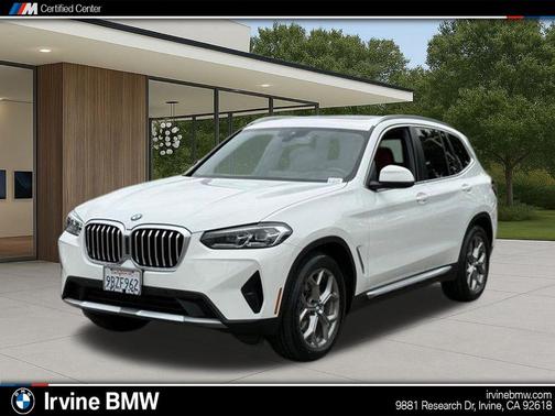 Alpine White 2023 BMW X3 sDrive30i
