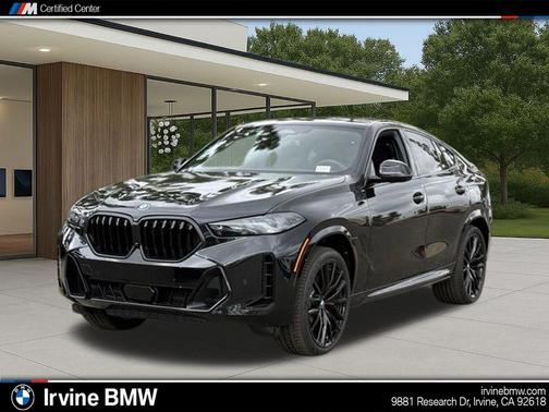 Black Sapphire Metallic 2026 BMW X6 xDrive40i
