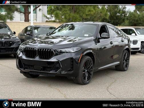Black Sapphire Metallic 2026 BMW X6 xDrive40i
