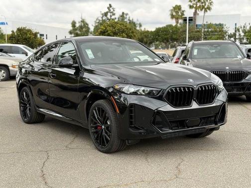Black Sapphire Metallic 2026 BMW X6 xDrive40i