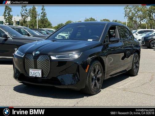 Black Sapphire Metallic 2024 BMW iX xDrive50