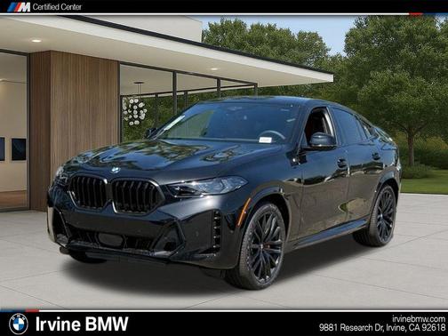 Black Sapphire Metallic 2026 BMW X6 xDrive40i