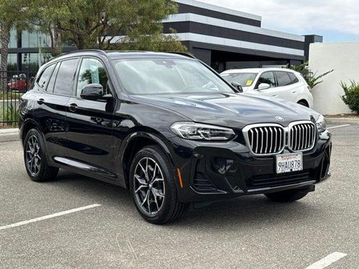 Black Sapphire Metallic 2023 BMW X3 sDrive30i