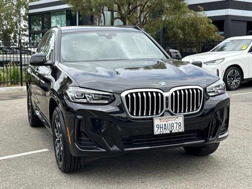 Black Sapphire Metallic 2023 BMW X3 sDrive30i