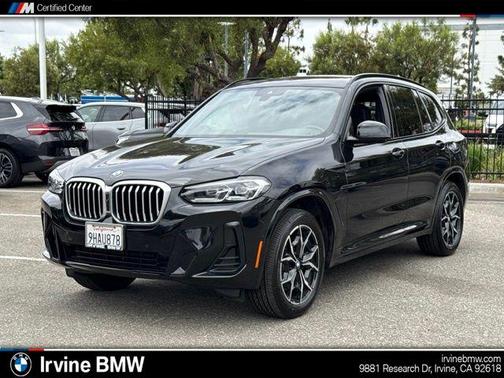 Black Sapphire Metallic 2023 BMW X3 sDrive30i