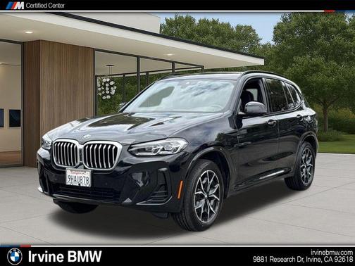 Black Sapphire Metallic 2023 BMW X3 sDrive30i