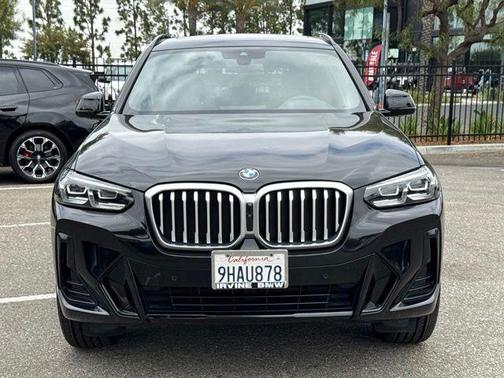 Black Sapphire Metallic 2023 BMW X3 sDrive30i