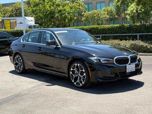 Jet Black 2025 BMW 330 i