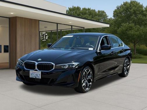 Jet Black 2025 BMW 330 i