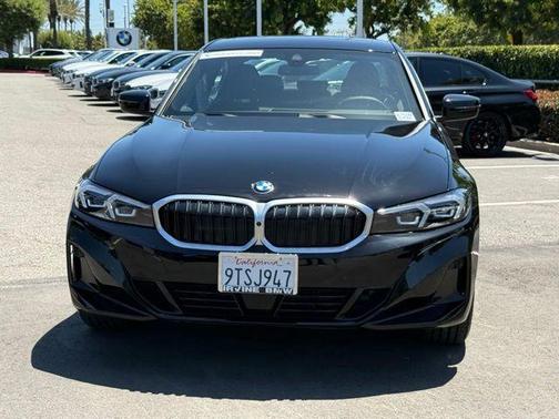 Jet Black 2025 BMW 330 i