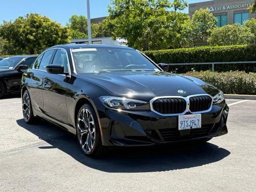 Jet Black 2025 BMW 330 i
