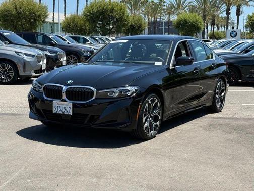 Jet Black 2025 BMW 330 i