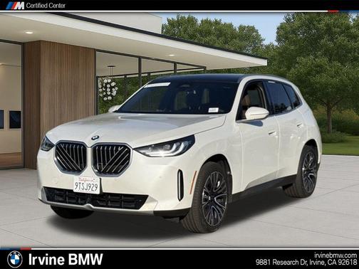Mineral White Metallic 2025 BMW X3 30 xDrive