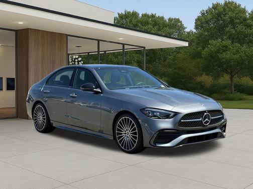 Gray 2025 Mercedes-Benz C-Class C 300