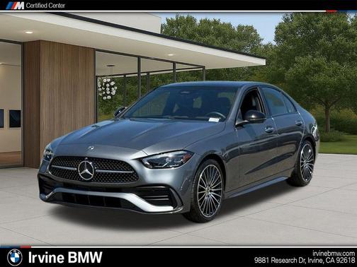 Gray 2025 Mercedes-Benz C-Class C 300