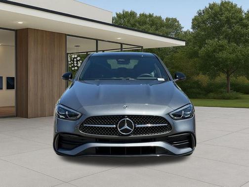 Gray 2025 Mercedes-Benz C-Class C 300