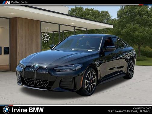 Black Sapphire Metallic 2023 BMW i4 Gran Coupe M50