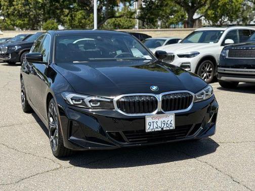 Jet Black 2025 BMW 330 i