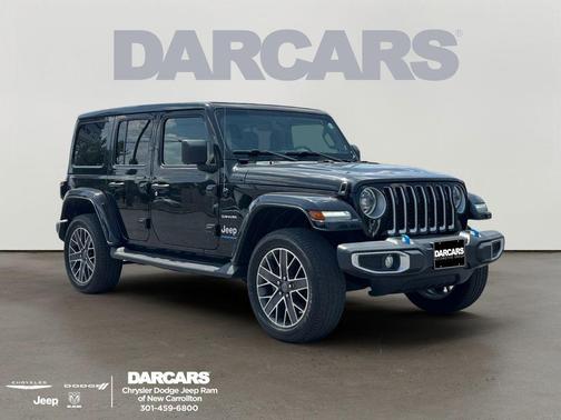 Black Clearcoat 2023 Jeep Wrangler 4xe Sahara