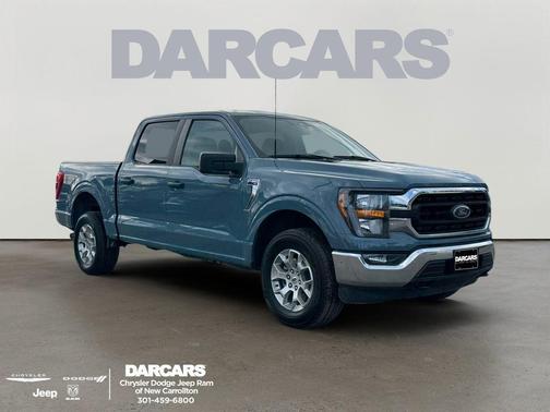 Blue 2023 Ford F-150 XLT