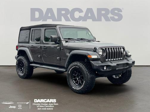 Granite Crystal Metallic Clearcoat 2022 Jeep Wrangler Unlimited Sport